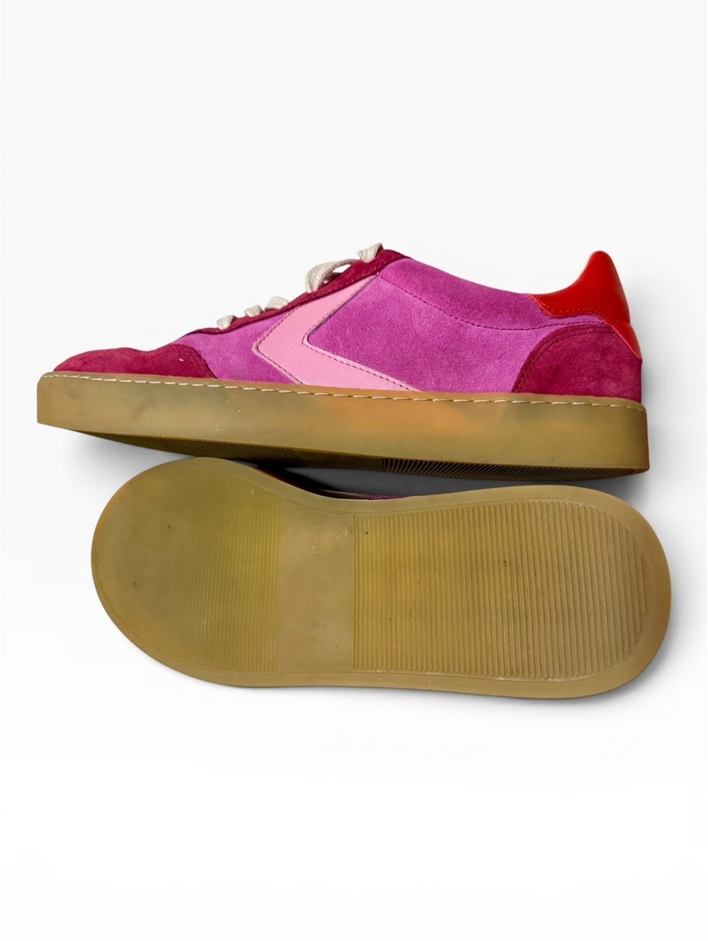 Jigsaw Portland Vintage Suede Classic Trainer Sneakers - EUC Size 38